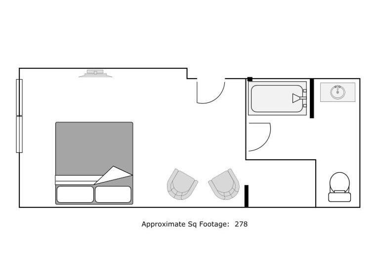 스탠다드 룸 킹사이즈 침대, Mine And Farm, The Inn At Guerneville, Ca