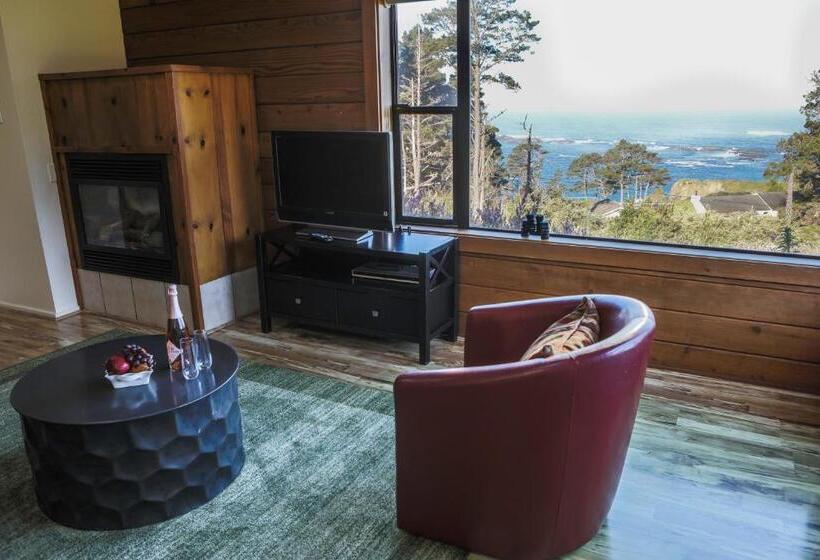 바다 전망 스탠다드 방갈로, Cottages At Little River Cove