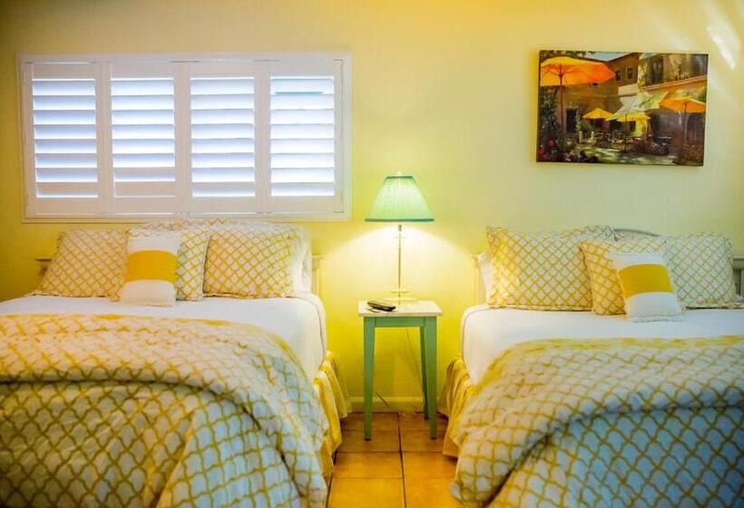 غرفه قياسيه سريرين مزدوجين, Leucadia Beach Inn