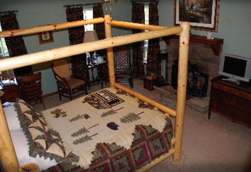 חדר סטנדרט, Long Mountain Lodge Bed & Breakfast