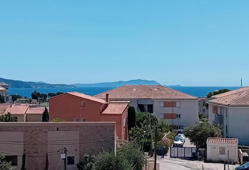 חדר דלוקס נוף לים, Charmante Chambre Avec Vue Mer