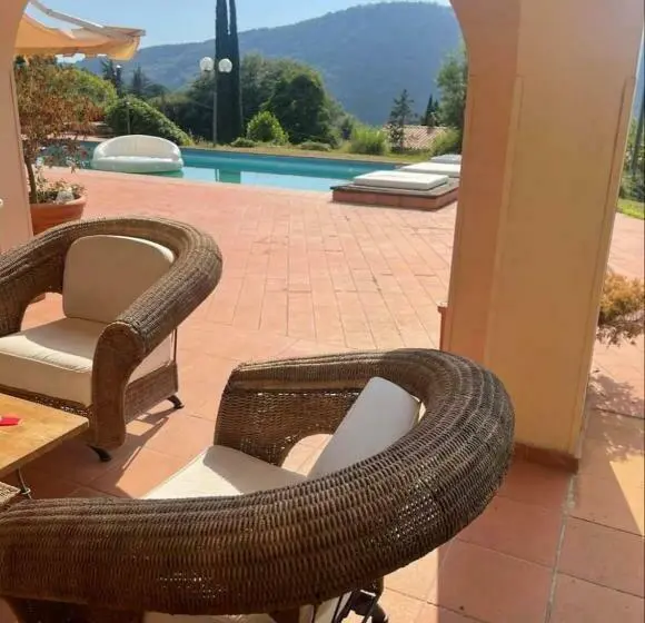 Huvila, 1 makuuhuone ja uima-allas, Villa Con Piscina Privata   Vista Panoramica   7s   20 Guest