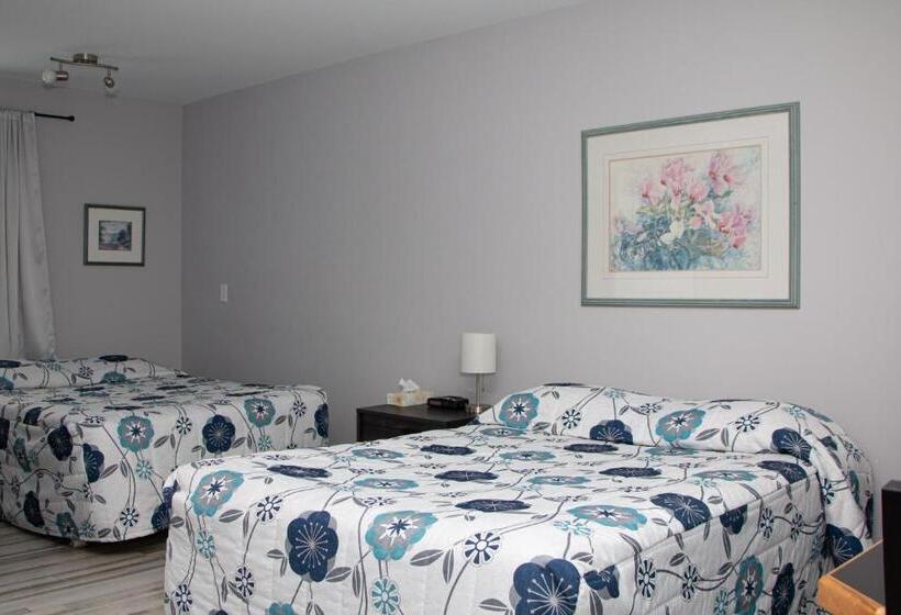 חדר סטנדרט לארבעה נוף לים, Motel De La Mer