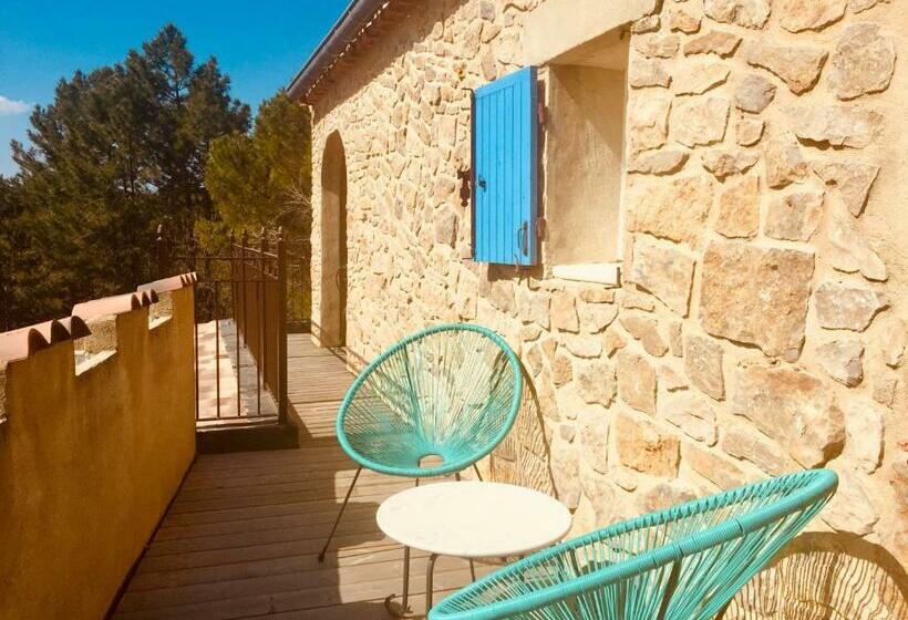 غرفة سوبيريور سرير كينج, Chambres D Hôtes Et Gîtes Les Restanques