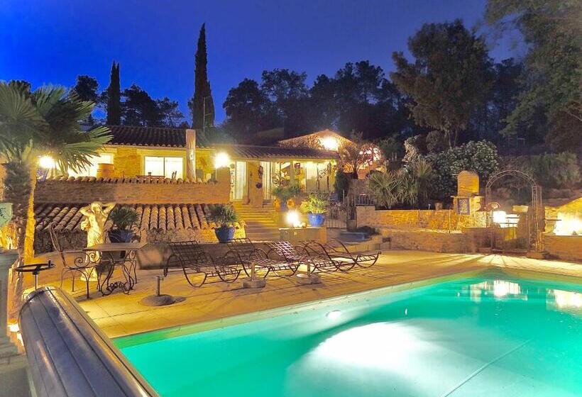 غرفة قياسية سرير كينج, Chambres D Hôtes Et Gîtes Les Restanques