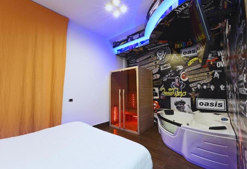 Люкс Кровать Кинг, Artemide Fiore Club B&b Suite Spa