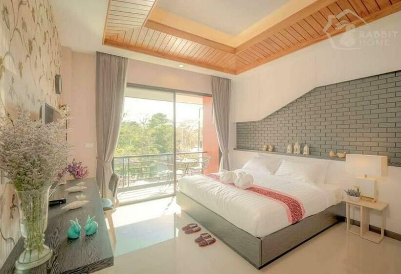 스탠다드 룸 킹사이즈 침대, The Rabbit Home