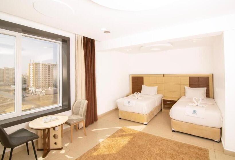 اتاق استاندارد با تخت بزرگ, Diamond Star Hotel فندق النجمة الماسية