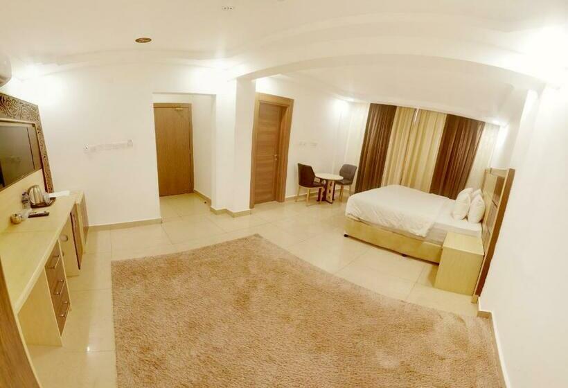 اتاق استاندارد با تخت بزرگ, Diamond Star Hotel فندق النجمة الماسية