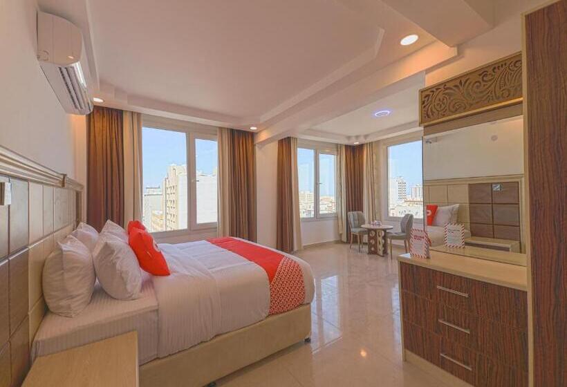 اتاق لوکس با تخت بزرگ, Diamond Star Hotel فندق النجمة الماسية