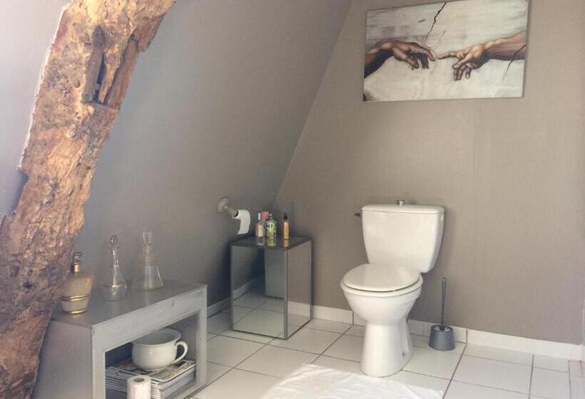 חדר סטנדרט חדר אמבטיה משותף, Logis De La Filanderie