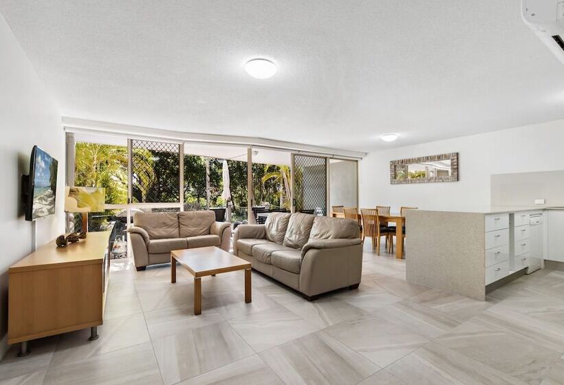 带2个卧室的公寓, Beachcomber On The Spit