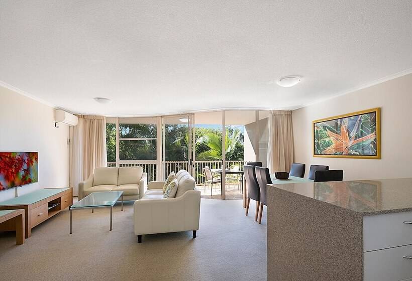 带2个卧室的公寓, Beachcomber On The Spit