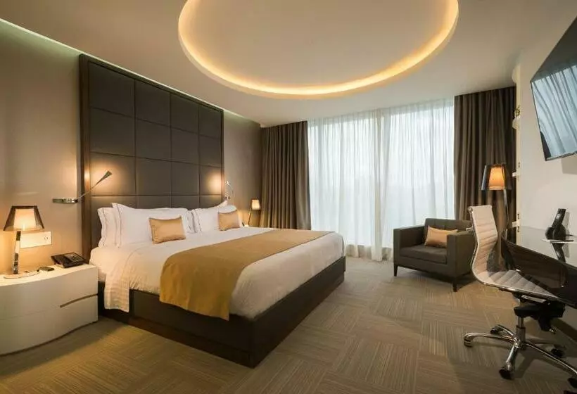 اتاق لوکس با تخت بزرگ, Las Americas Golden Tower Panama