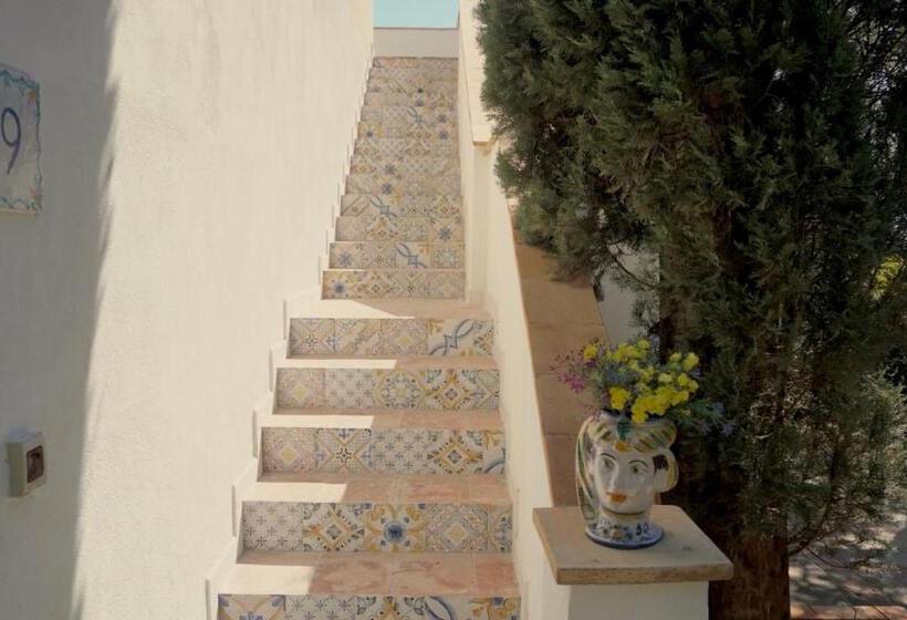 شقة غرفتين مطلة على البحر, Residence Terra Rossa Taormina