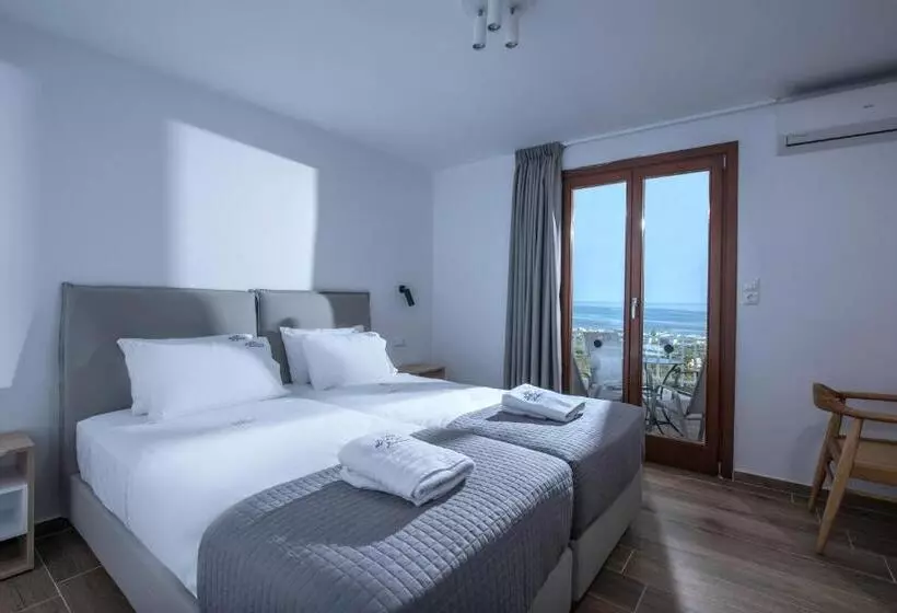 آپارتمان سوپریور 1 خوابه با چشمانداز دریا, Villa Diktynna