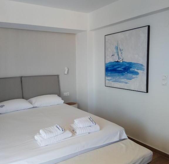 شقة سوبيريور غرفة نوم واحدة مطلّة علي البحر, Villa Diktynna