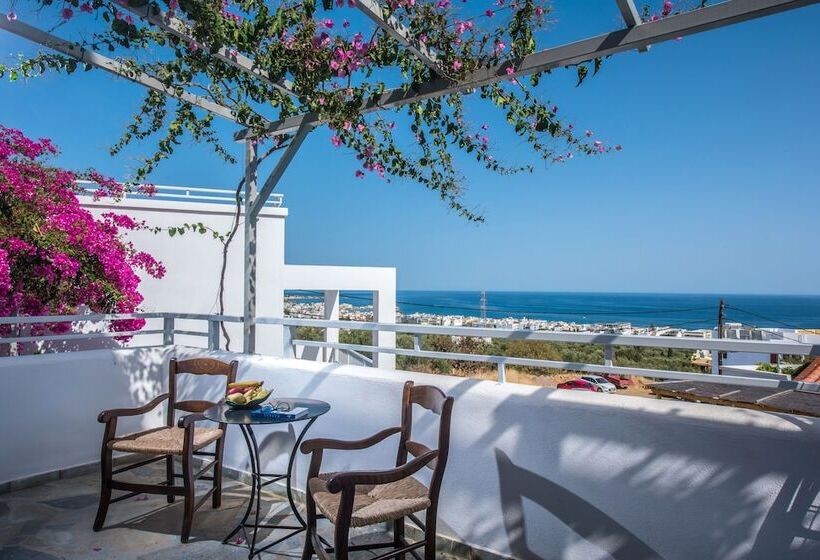 شقة غرفة واحدة مطلة على البحر, Villa Diktynna