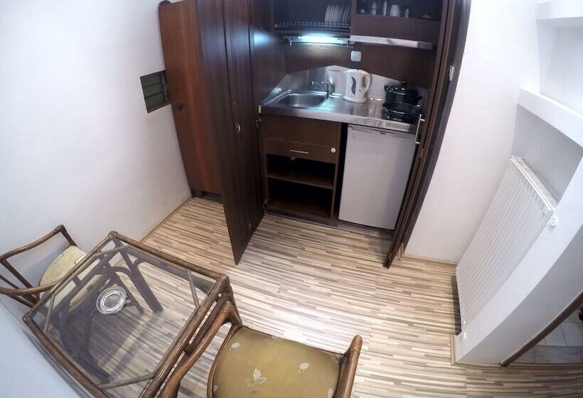 침실 1개 바다 전망 아파트, Atlantis