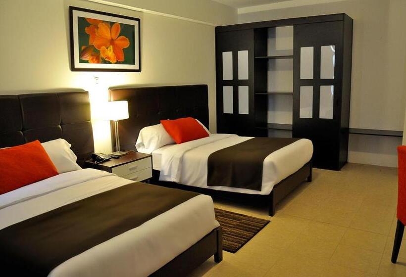 غرفه قياسيه سريرين مزدوجين, Guizado Portillo Hacienda & Resort