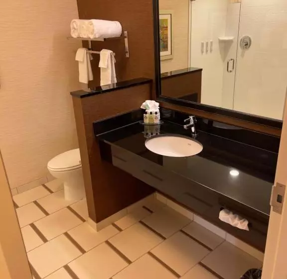 キングサイズベッドのスタンダードルーム, Fairfield Inn & Suites By Marriott East Grand Forks