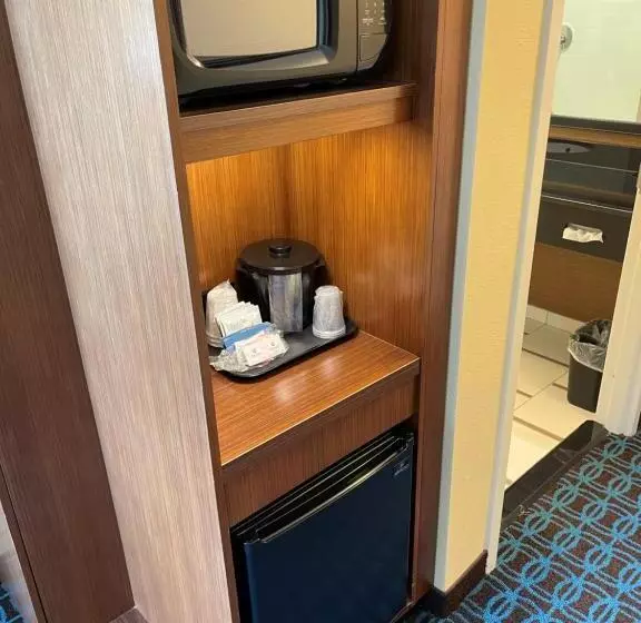 キングサイズベッドのスタンダードルーム, Fairfield Inn & Suites By Marriott East Grand Forks