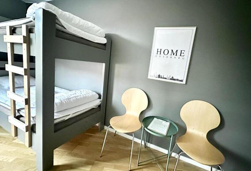 共用浴室的经济型房间, Linnéplatsens Hotell & Vandrarhem