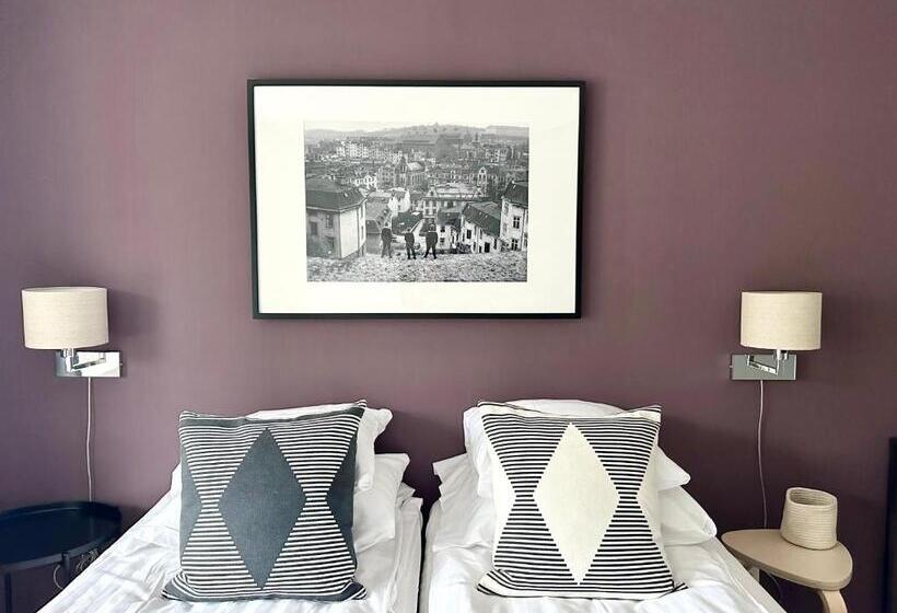 带共用浴室的标准房间, Linnéplatsens Hotell & Vandrarhem