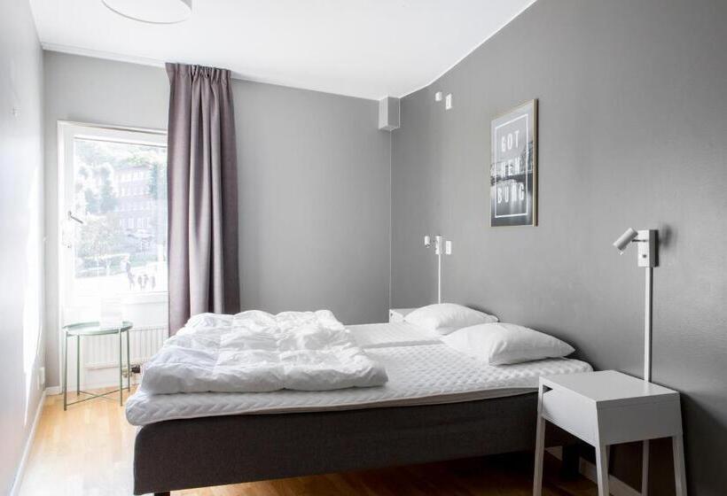 共用浴室的经济型房间, Linnéplatsens Hotell & Vandrarhem