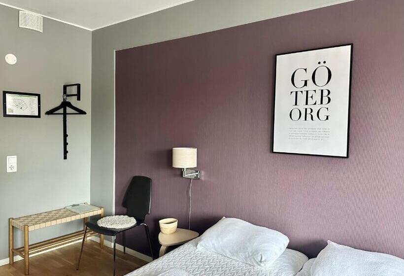 共用浴室的经济型房间, Linnéplatsens Hotell & Vandrarhem