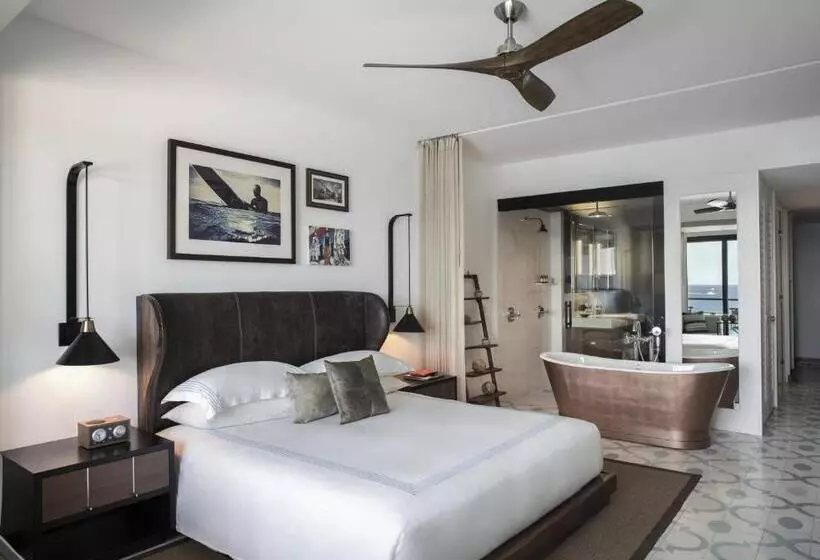 キングサイズベッドのデラックスルーム, The Cape, A Thompson Hotel, By Hyatt