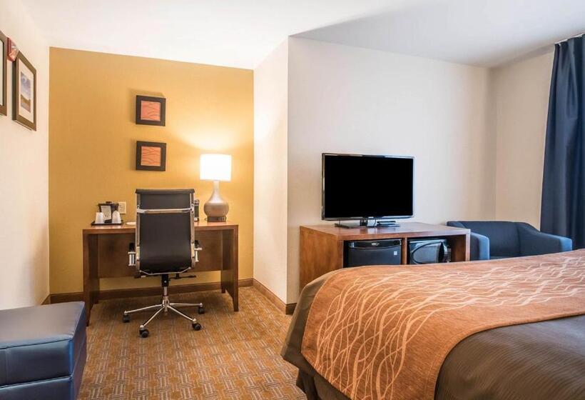 带大床的标准间, Comfort Inn & Suites Brattleboro I 91