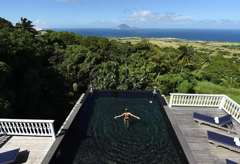 Villa 4 Makuuhuonetta, Belle Mont Sanctuary Resort   Kittitian Hill