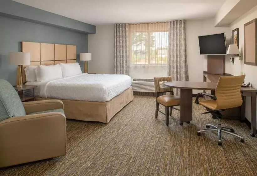 キングサイドベッドのスタンダードワンルーム, Candlewood Suites Vancouver/camas, An Ihg