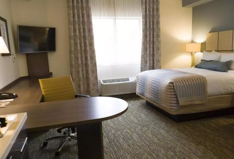キングサイドベッドのスタンダードワンルーム, Candlewood Suites Vancouver/camas, An Ihg