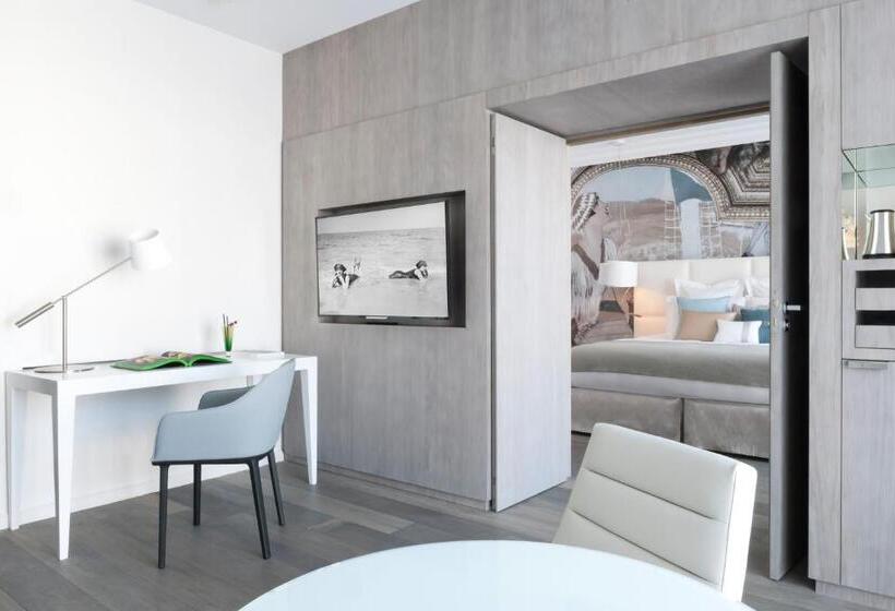 キングサイズベッドのスイートルーム, Cures Marines Hotel & Spa Trouville   Mgallery Collection