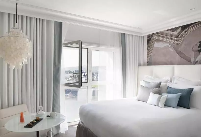 Classic Room Queen Bed, Cures Marines Hotel & Spa Trouville   Mgallery Collection