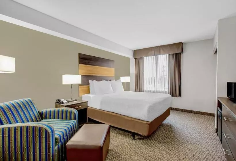 身障者適用スタンダードルーム, Days Inn & Suites By Wyndham Lindsay