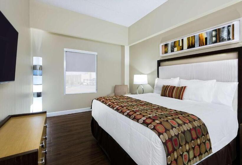 带大床的套房, Hawthorn Extended Stay By Wyndham Mcallen