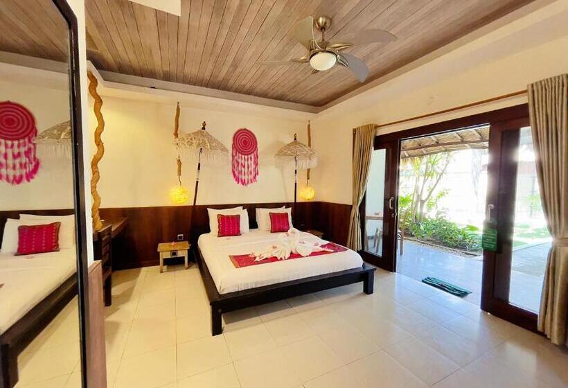 デラックスルーム, Samba Villas Beachfront View