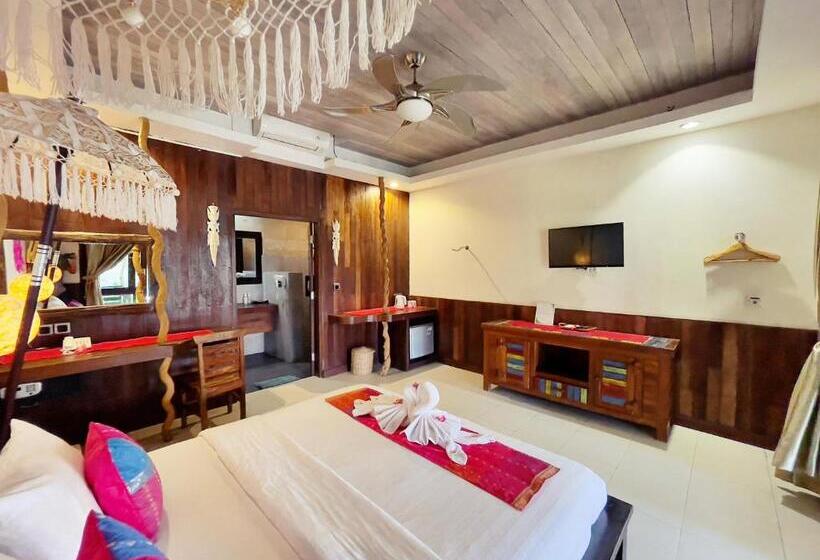 デラックスルーム, Samba Villas Beachfront View