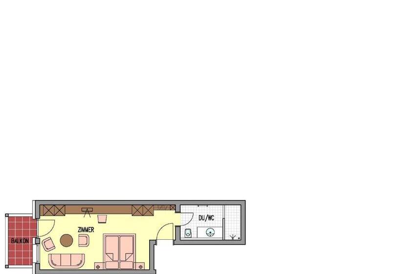 Номер Стандарт с Балконом, Garni Alpenjuwel