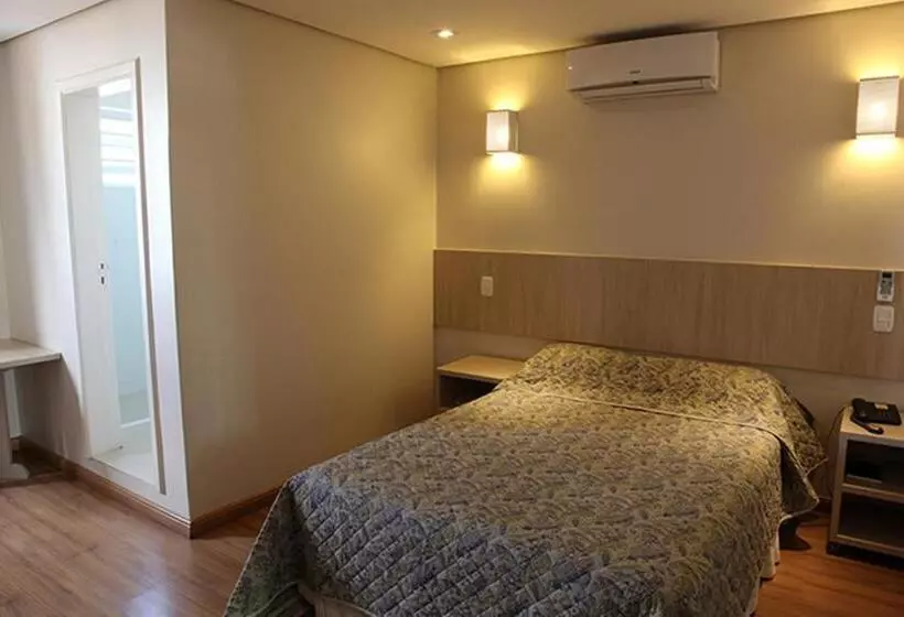 ダブルベッドスタンダードルーム, Golden Hotel O Mais Central Pet Friendly