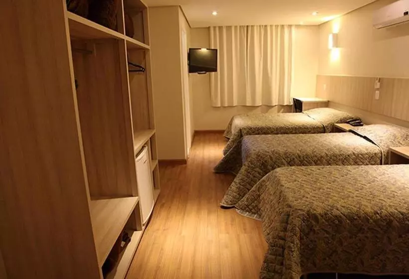 デラックストリプルルーム, Golden Hotel O Mais Central Pet Friendly
