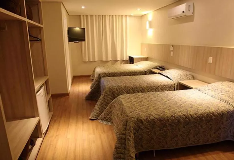 デラックストリプルルーム, Golden Hotel O Mais Central Pet Friendly