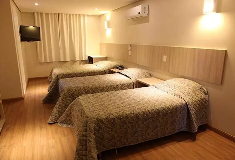 デラックストリプルルーム, Golden Hotel O Mais Central Pet Friendly