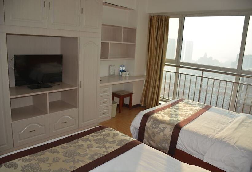 Номер Стандартный с Видом, Greentree Inn Weihai North Qingdao Road Express