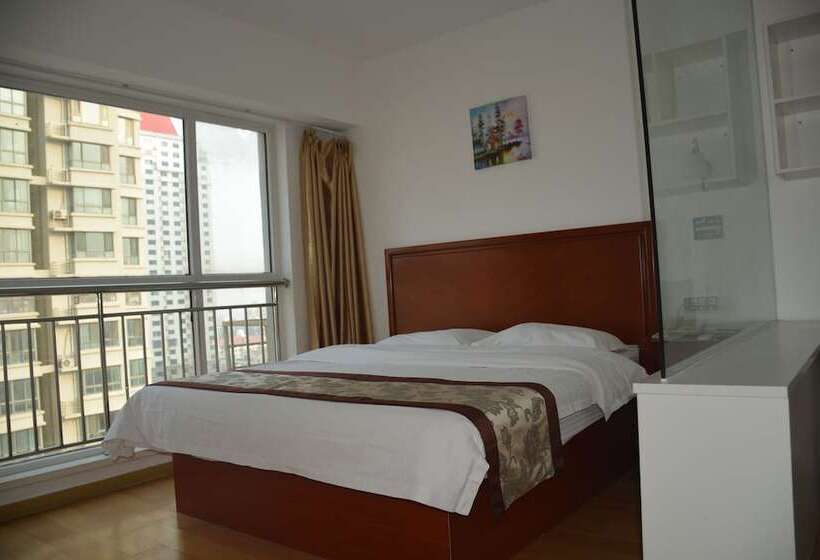Номер Deluxe, Greentree Inn Weihai North Qingdao Road Express