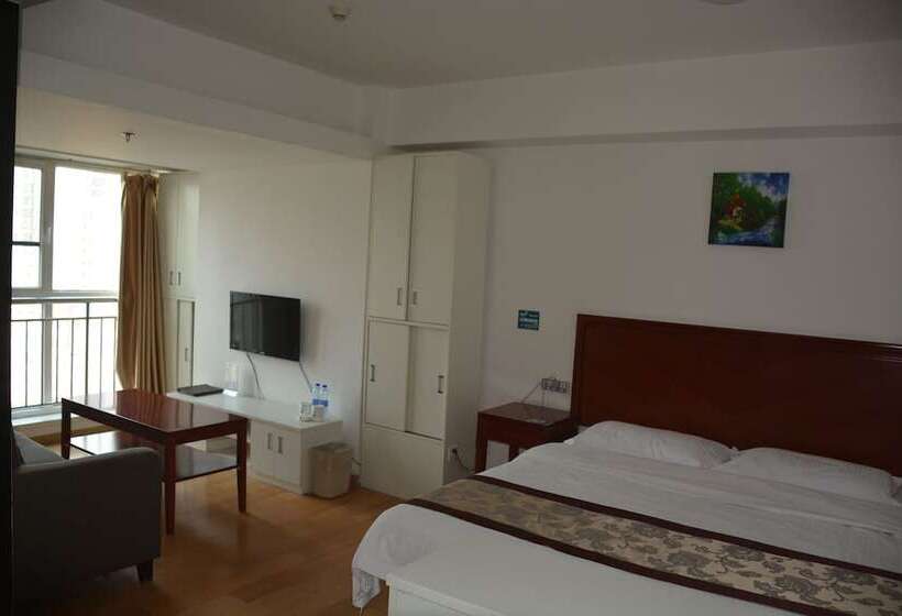 Номер Deluxe, Greentree Inn Weihai North Qingdao Road Express