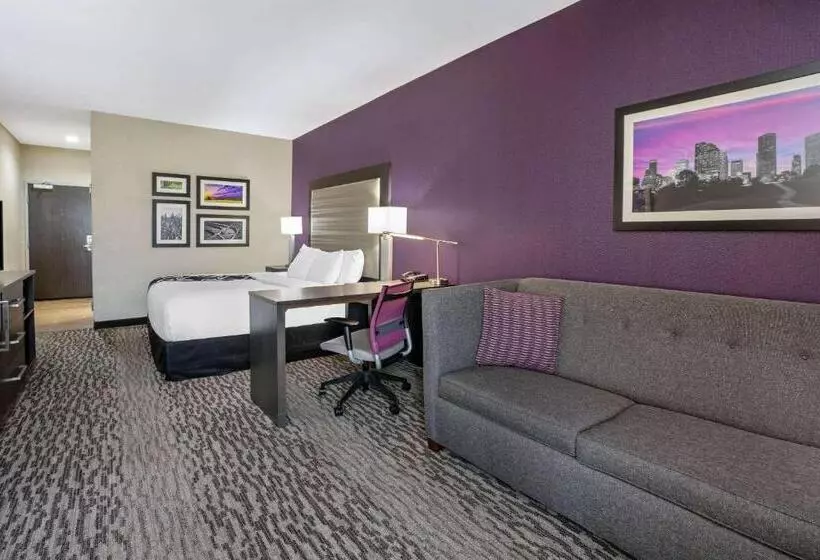 اتاق استاندارد با تخت بزرگ برای معلولان, La Quinta Inn & Suites By Wyndham College Station South